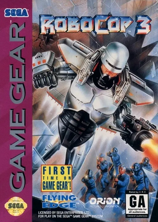Обложка игры RoboCop 3